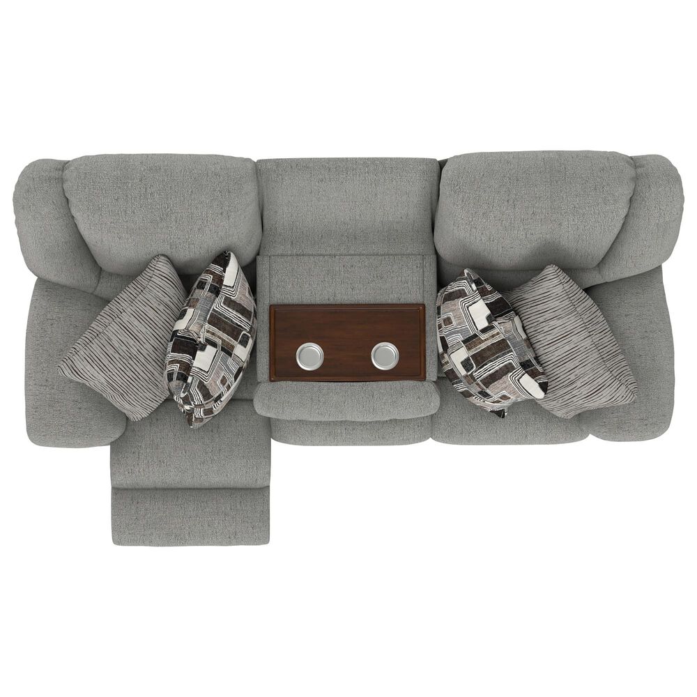 Catnapper Trifecta Power Reclining Sofa with Drop Down Table in Nature, , large
