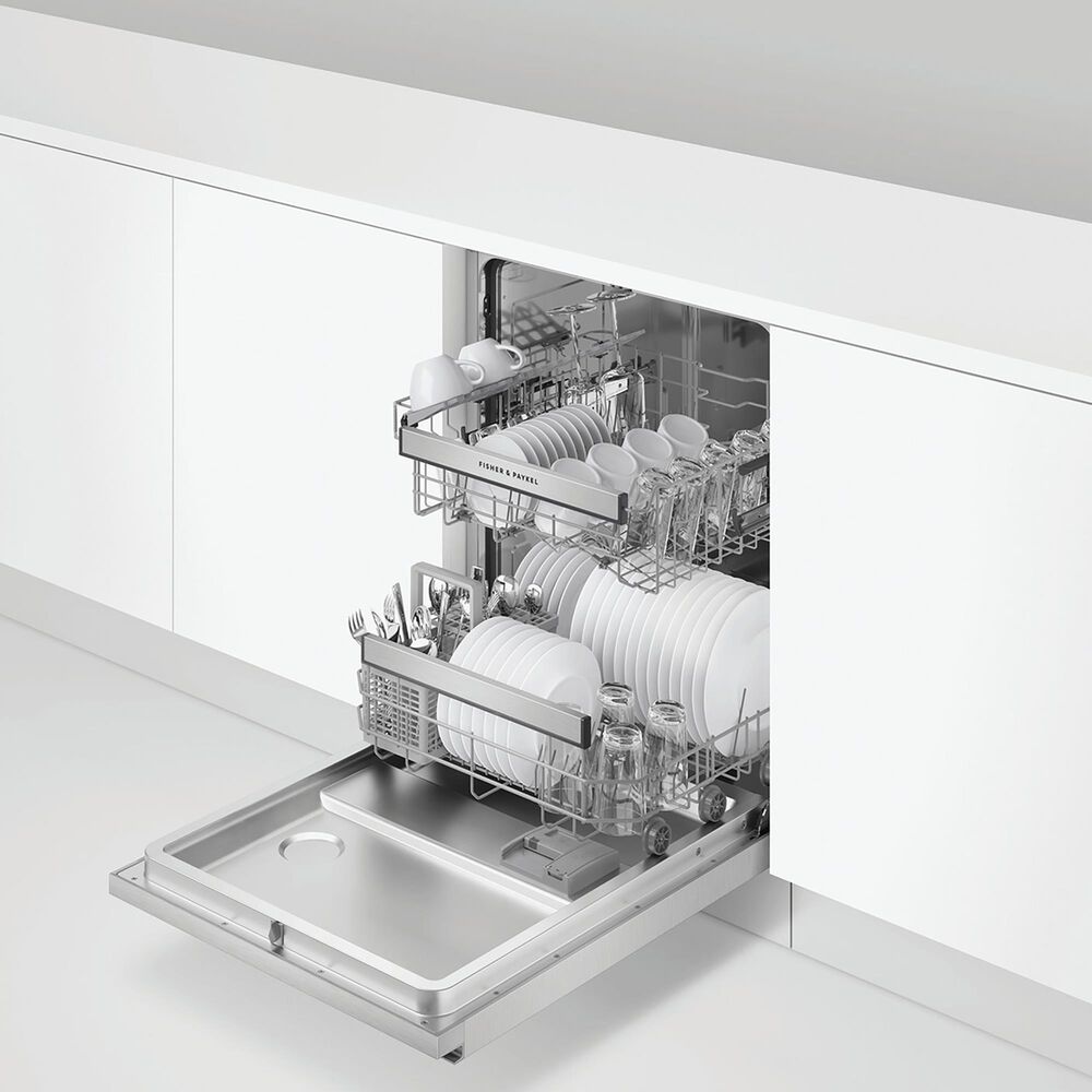 Fisher &amp; Paykel 24&quot; Built-In Pocket Handle Dishwasher in Stainless Steel, , large