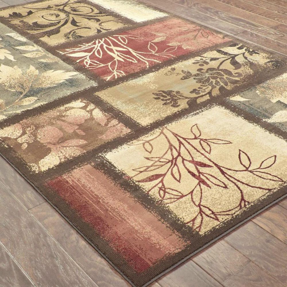 Oriental Weavers Hudson 1699G 10&#39; x 13&#39; Brown Area Rug, , large