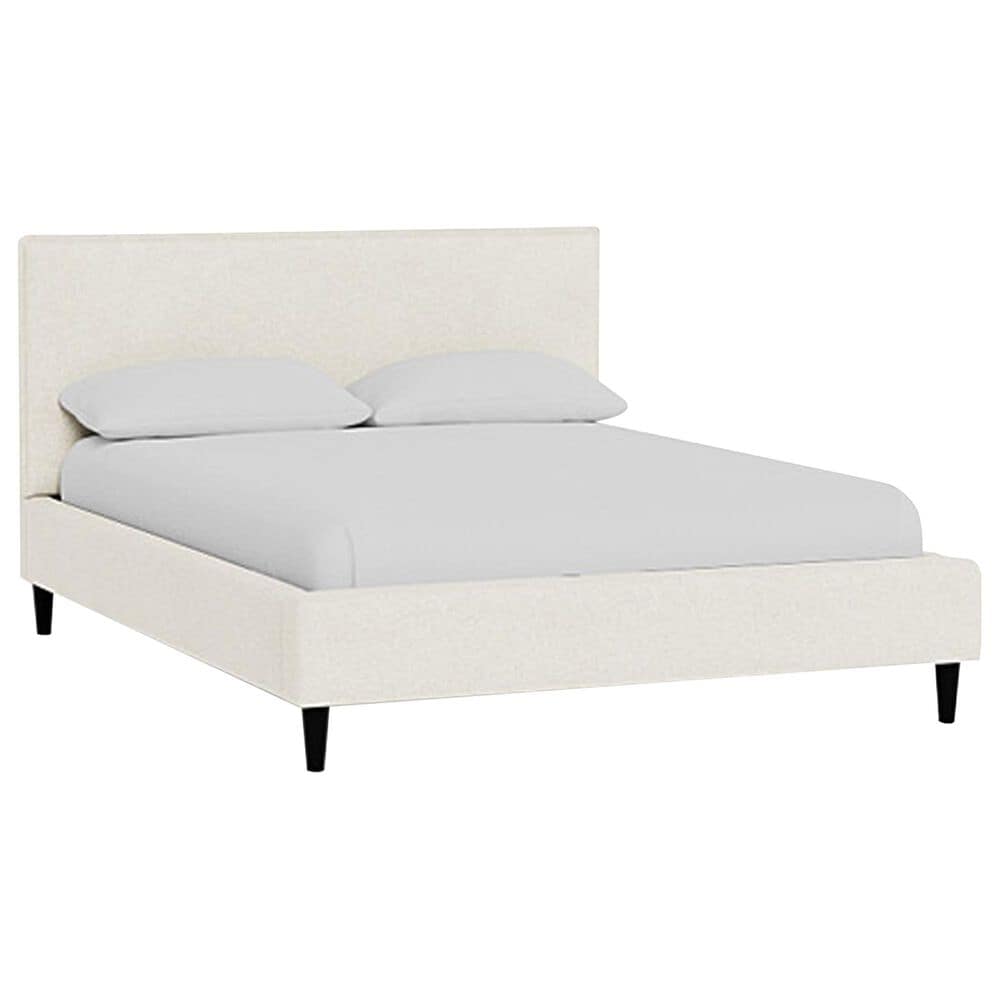 Style Expressions Sebring Queen Platform Bed in Dreamy Creamy, , large