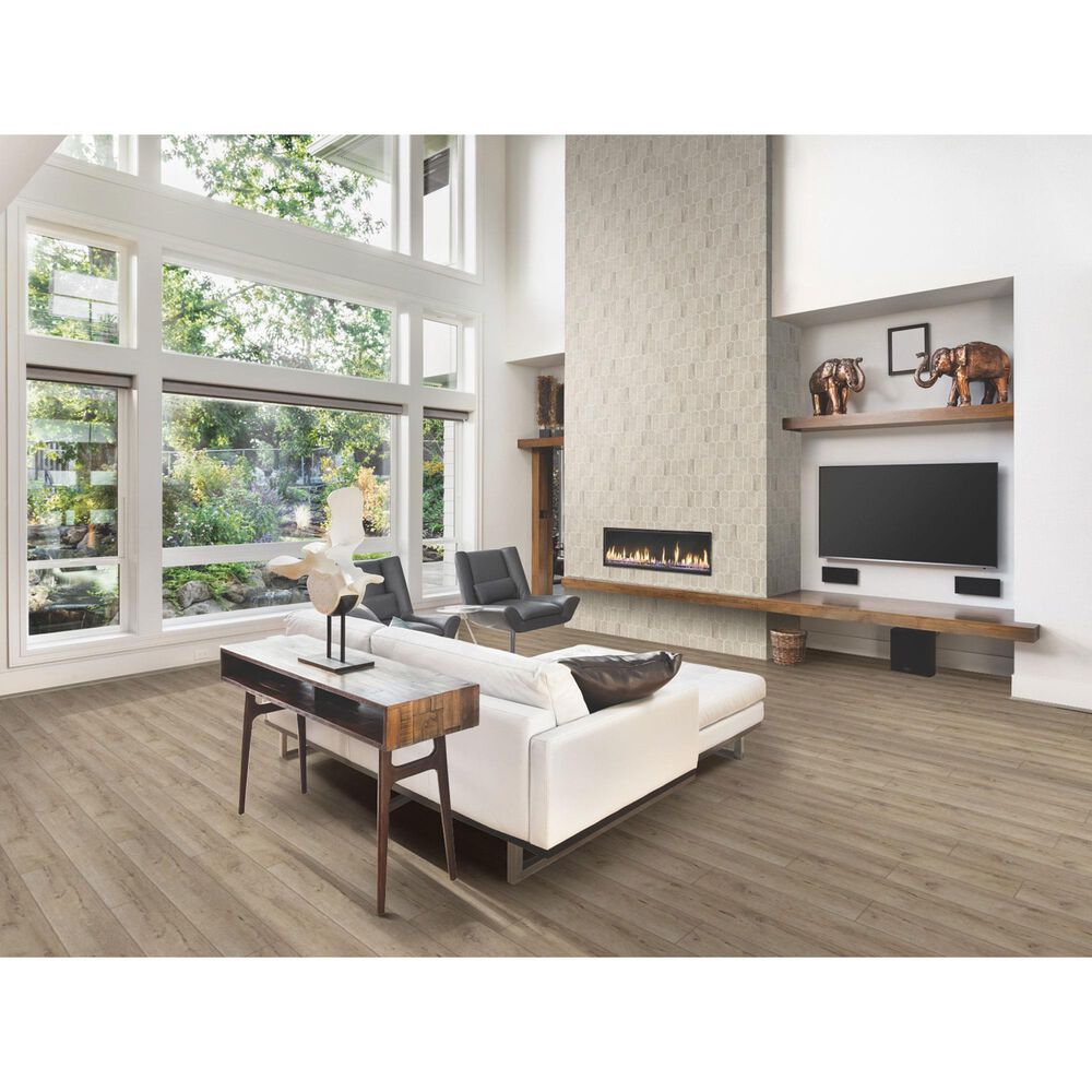 Happy Feet International Stone Elegance II Platinum Oak 7" x 48" Luxury Vinyl Plank, , large