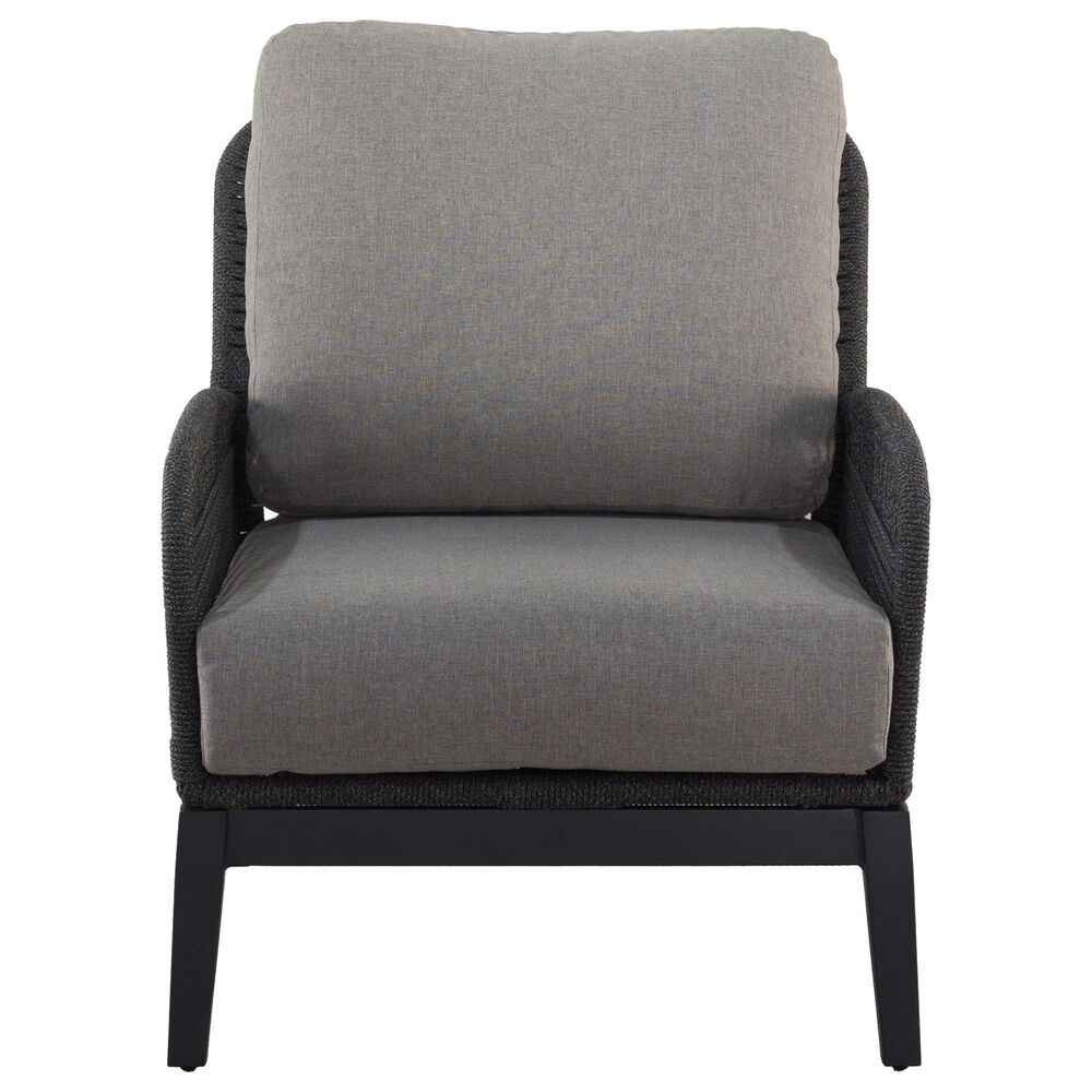 GatherCraft Cyrus Patio Club Chair with Cushion in Mystic Taupe, , large