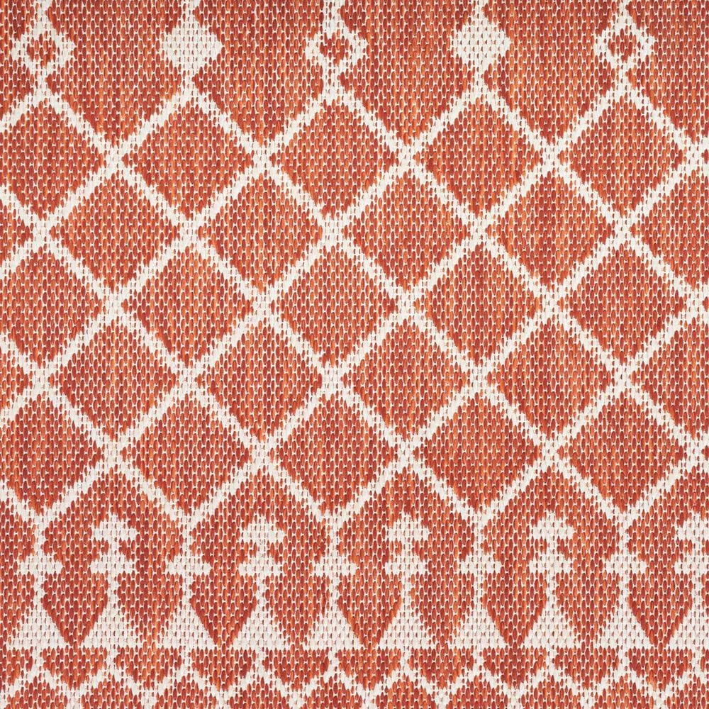 Nourison Positano Southwestern Terracotta 4&#39; x 6&#39; Indoor/Outdoor Area Rug, , large