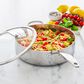 Green Pan Valencia Pro 5-Quart Uncoated Saute Pan with Lid in Stainless Steel, , large