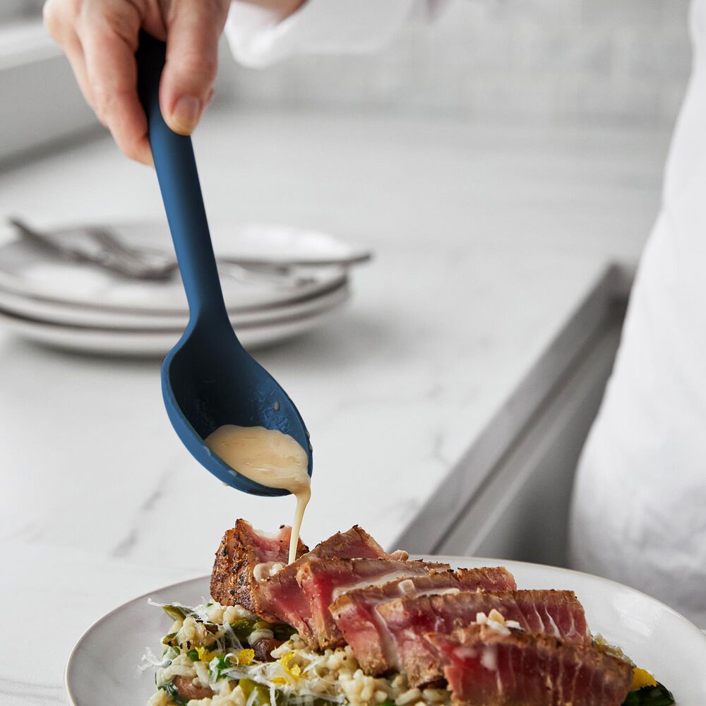 Green Pan Platinum Silicone Ultimate Spoon in Oxford Blue, , large