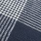 Rizzy Home Plaid 20" Down Filled Pillow in Indigo/White, , large