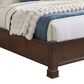 Lexington Furniture Essex King Poster Bed in Walnut and Rose Gold, , large