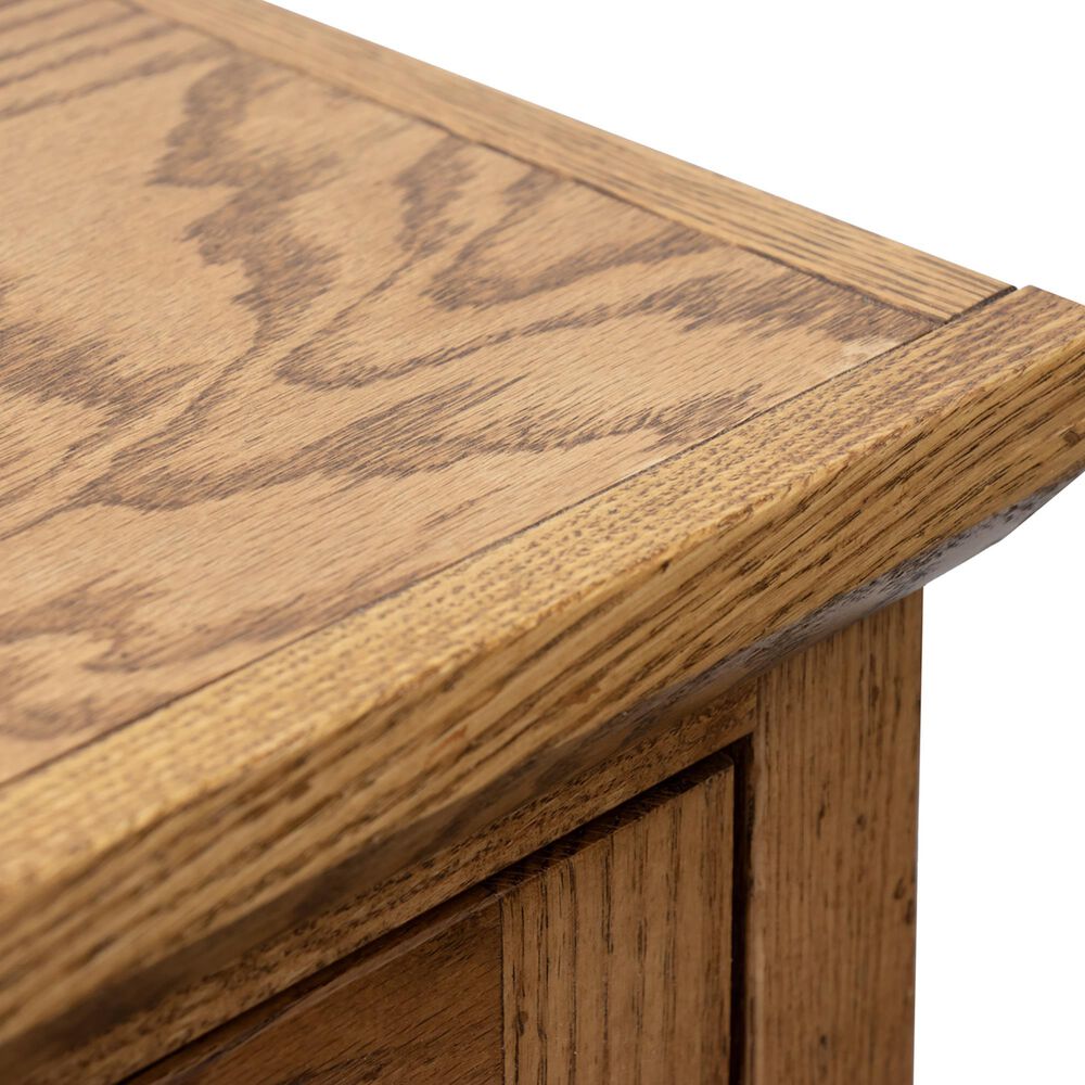 Legends Home Craftsman 86" Fireplace Console in Golden Oak, , large