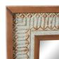 Maple and Jade 29" x 39" Wall Mirror in Distressed Grey and Brown, , large