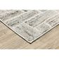 Oriental Weavers Cambria Geometric 1"10" x 7"6" Ivory Runner, , large