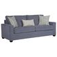 Northwestern North Queen Sleeper Sofa in Denim, , large