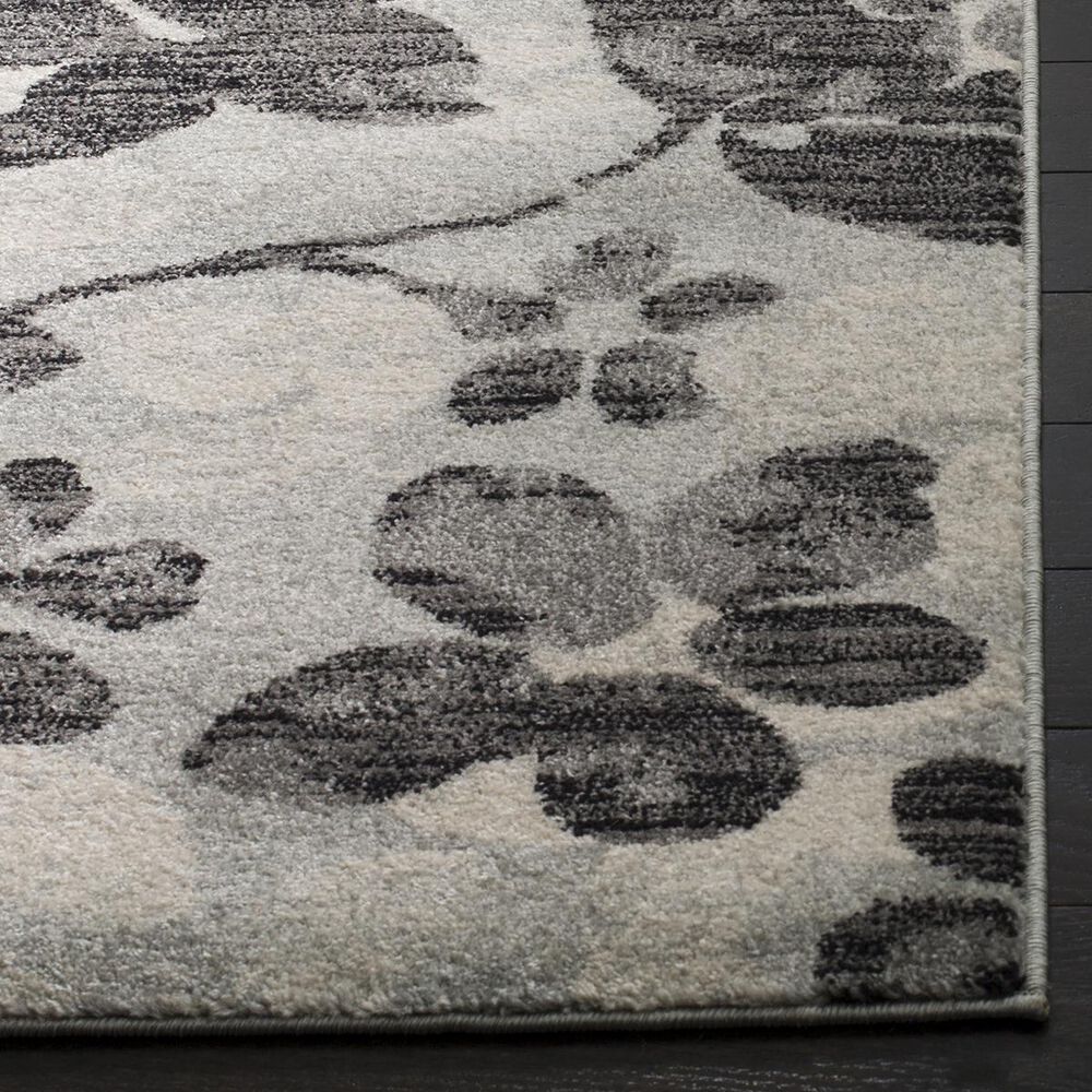 Safavieh Evoke EVK236R-27 2&#39;2&quot; x 7&#39; Grey/Black Runner, , large