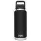 YETI Rambler 36 Oz Water Bottle with Chug Cap in Black, , large