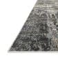 Loloi Cascade CAS-03 3"7" x 5"7" Ivory and Charcoal Area Rug, , large