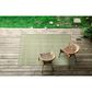Kaleen Rugs Ziggy ZIG01-23 9" x 12" Olive and White Indoor/Outdoor Area Rug, , large