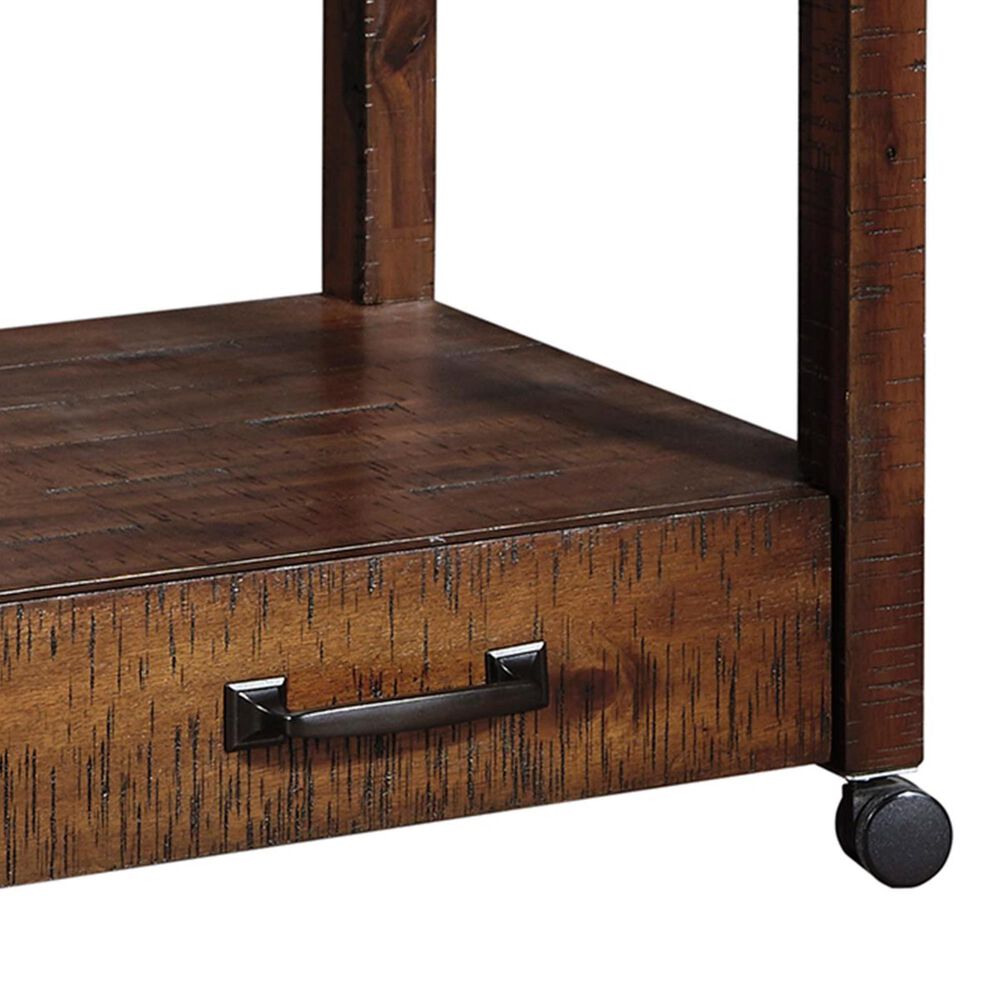 Signature Design by Ashley Baldridge Printer Stand in Rustic Brown, , large