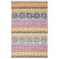 Safavieh Micro-Loop 5" x 8" Ivory and Rust Area Rug, , large