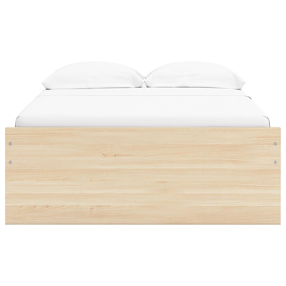 Ashley Onita Full Platform Bed with 1 Side Storage in Natural, , large