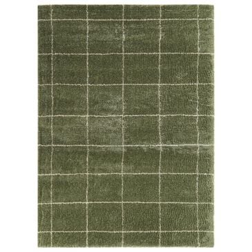 37B Re_Lease Maestas Green 5"3" x 7" Area Rug, , large