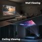 Element Roku 720P HD Mini Smart Projector in White, , large