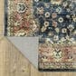 Oriental Weavers Sumter 7"10" x 10" Blue and Rust Area Rug, , large