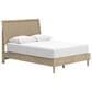 Ashley Cielden Queen Platform Bed in Tan, , large