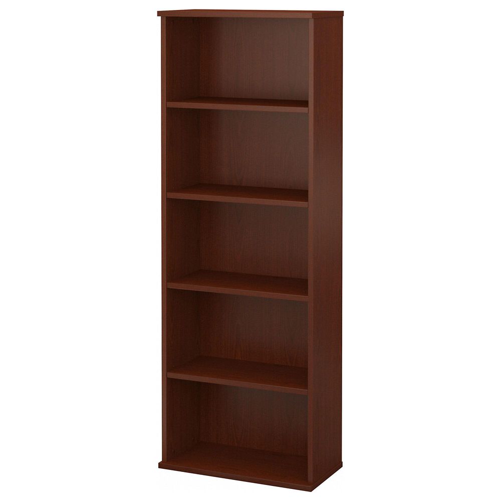 Bush 5-Shelf Bookcase in Autumn Cherry, , large