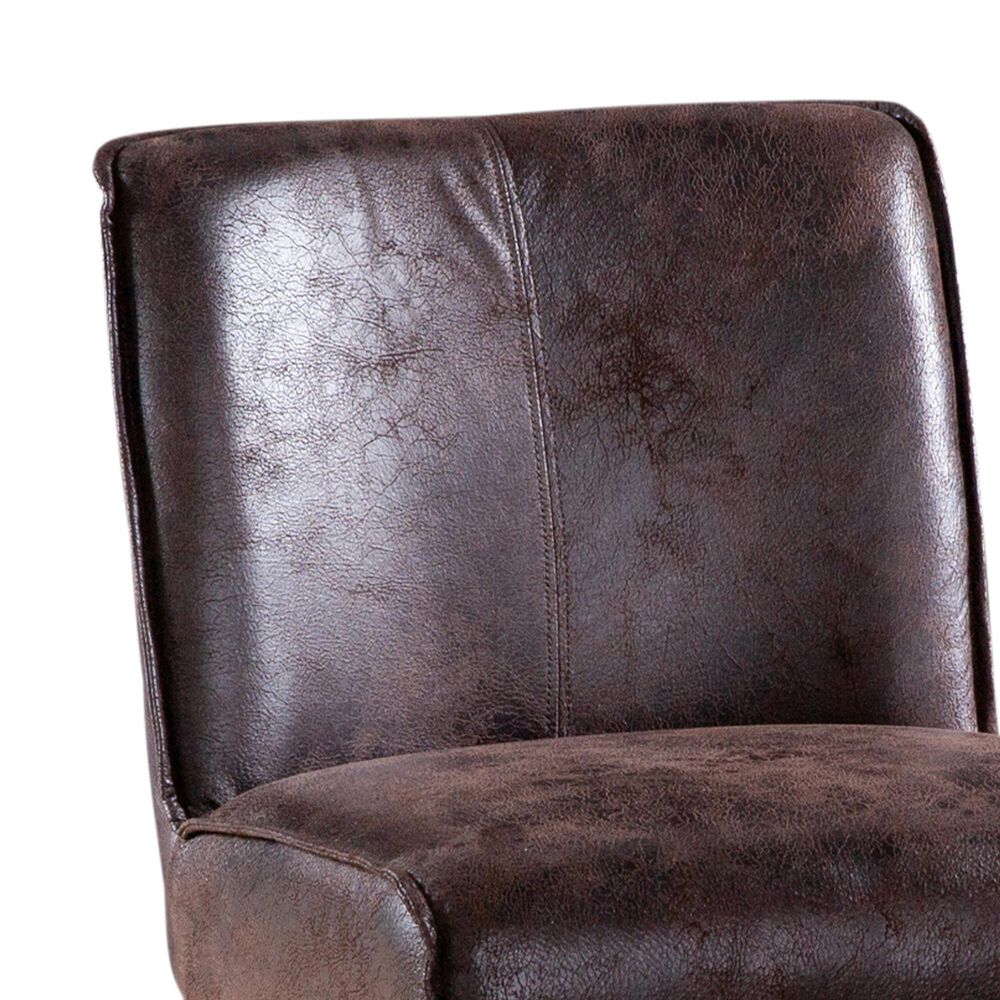 Home Trends &amp; Design Buddy 20" Counter Chair in Matte Brown, , large