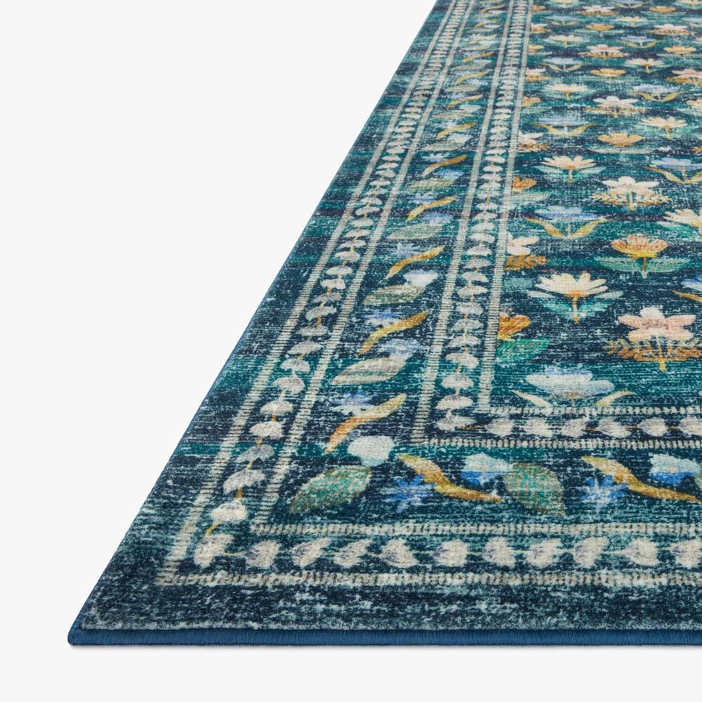 Rifle Paper Co Crafted by Cloth and Company Courtyard 7&#39;6&quot; x 9&#39;6&quot; Hadley Emerald Area Rug, , large