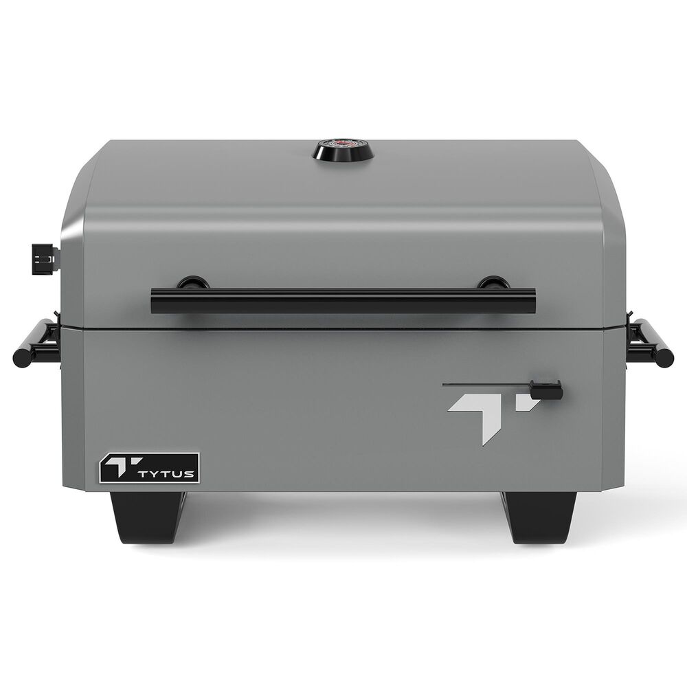 TYTUS Emberwood Portable Charcoal Grill in Gunmetal Gray, , large