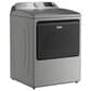 Maytag 7.4 Cu. Ft. Smart Front Load Electric Dryer with Extra Power in Classic Silver, , large