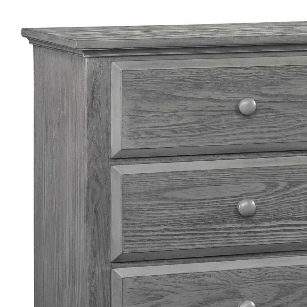 Oxford Baby Kenilworth 6 Drawer Dresser in Graphite Gray, , large