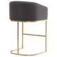 Dayton Louvre Counter Stool in Grey, , large