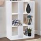 Linon Home Decor Galli 6-Shelf Bookcase in White, , large