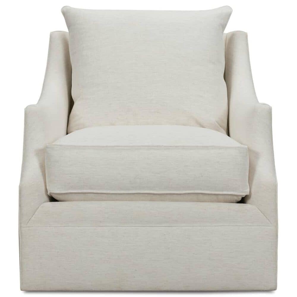 Rowe Furniture Kara Swivel Chair in Natural, , large