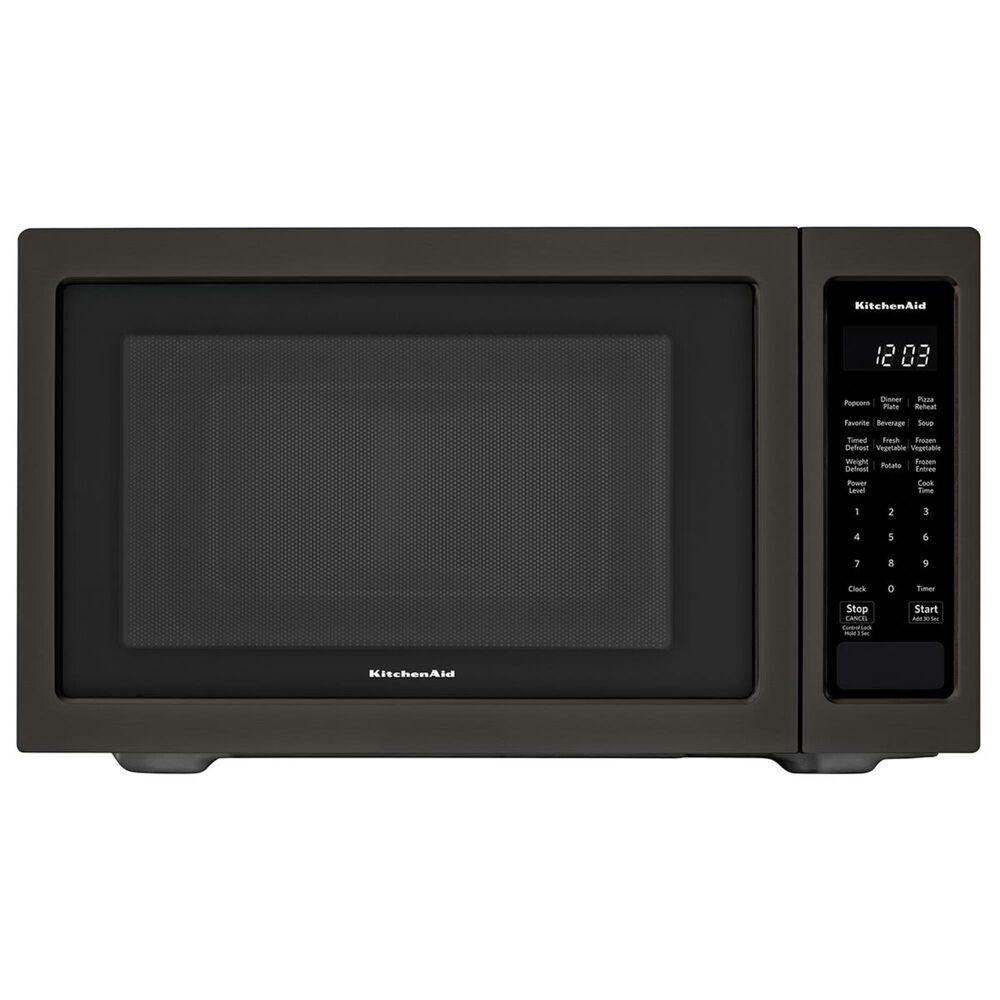 KitchenAid 1.6 Cu. Ft. Countertop Microwave Oven in Black Stainless, , large