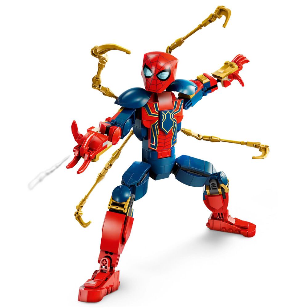 LEGO Marvel Iron Spider-Man Construction Figure, , large