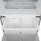 THOR KITCHEN Gordon Ramsay 17.5 Cu. Ft. Counter Depth French Door Refrigerator with Navy Blue Handle Kit in Stainless Steel, , large
