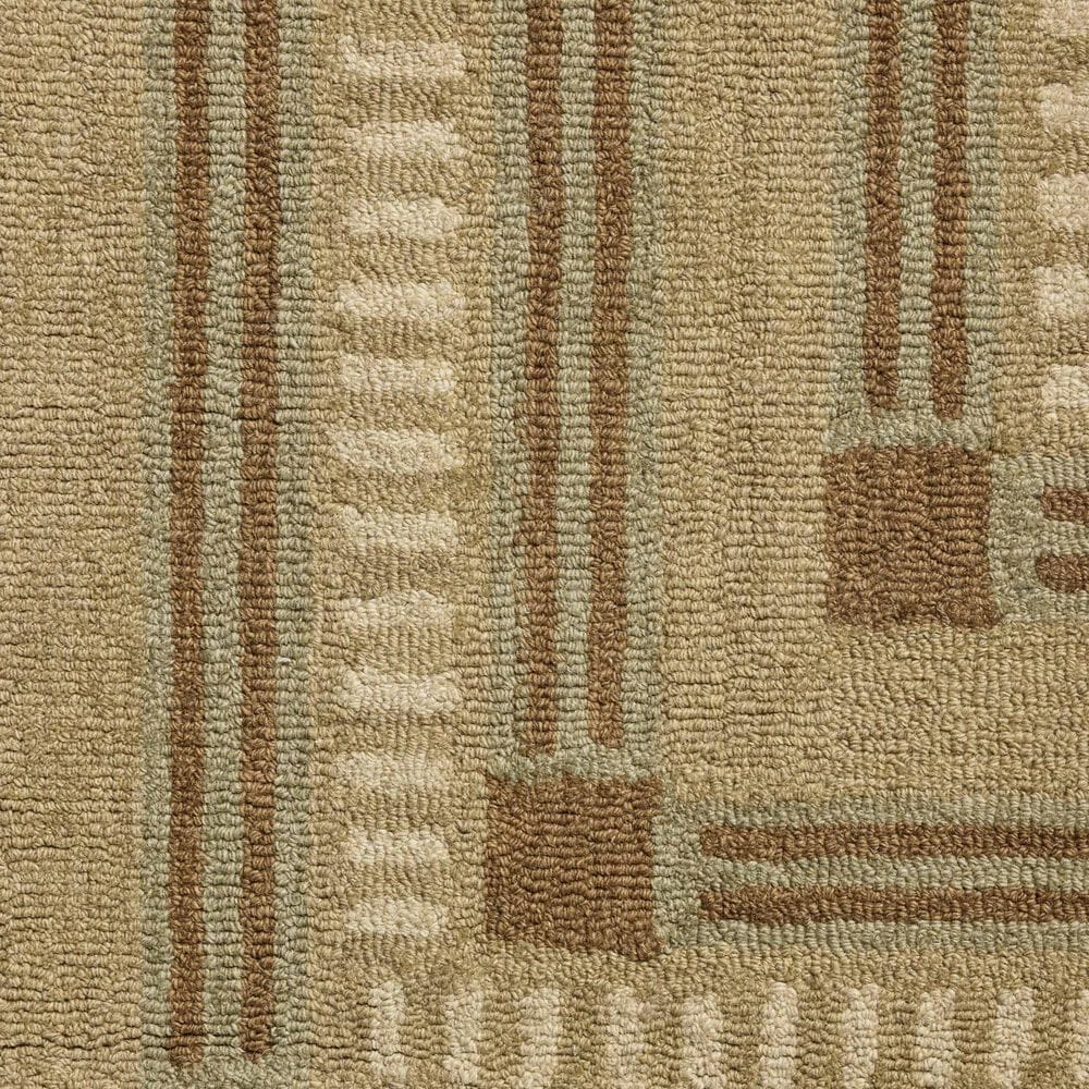 Chris Loves Julia x Loloi Alfie Green and Natural 2'6" x 7'6" Runner, , large