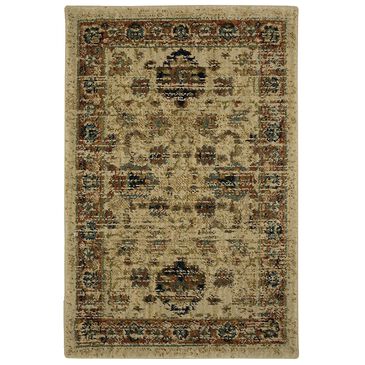 Karastan Spice Market 91199-70033 2" x 3" Koyna Cream Area Rug, , large