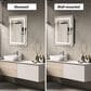 HOMLUX 16" x 24" Bathroom Medicine Cabinet with Mirror in Silver, , large
