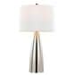 Grandview Gallery Maya 27" Metal Table Lamp in Polished Nickel, , large