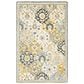 Oriental Weavers Alfresco Floral 28406 10" x 13" Blue Area Rug, , large