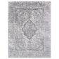Surya Aisha 12" x 15" Charcoal, Gray and Off-White Area Rug, , large