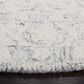 Safavieh Micro-Loop Oriental 5" Round Charcoal and Ivory Area Rug, , large
