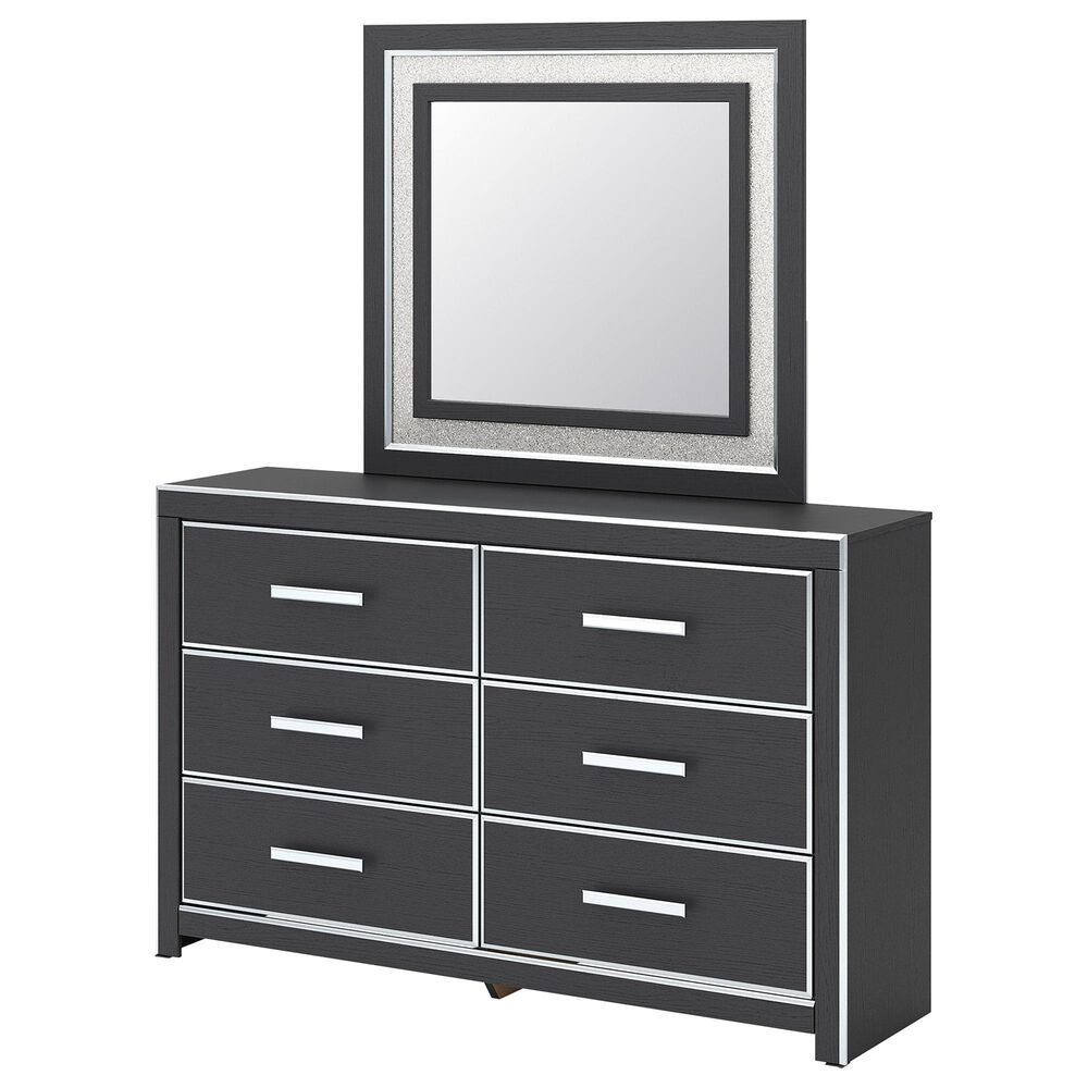 Ashley Zuraleus 4-Piece King Upholstered Platform Bedroom Set in Matte Black, , large