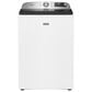 Maytag 5.2 Cu. Ft. Smart Pet Pro Top Load Agitator Washer and 7.4 Cu. Ft. Smart Gas Top Load Dryer Laundry Pair in White, , large