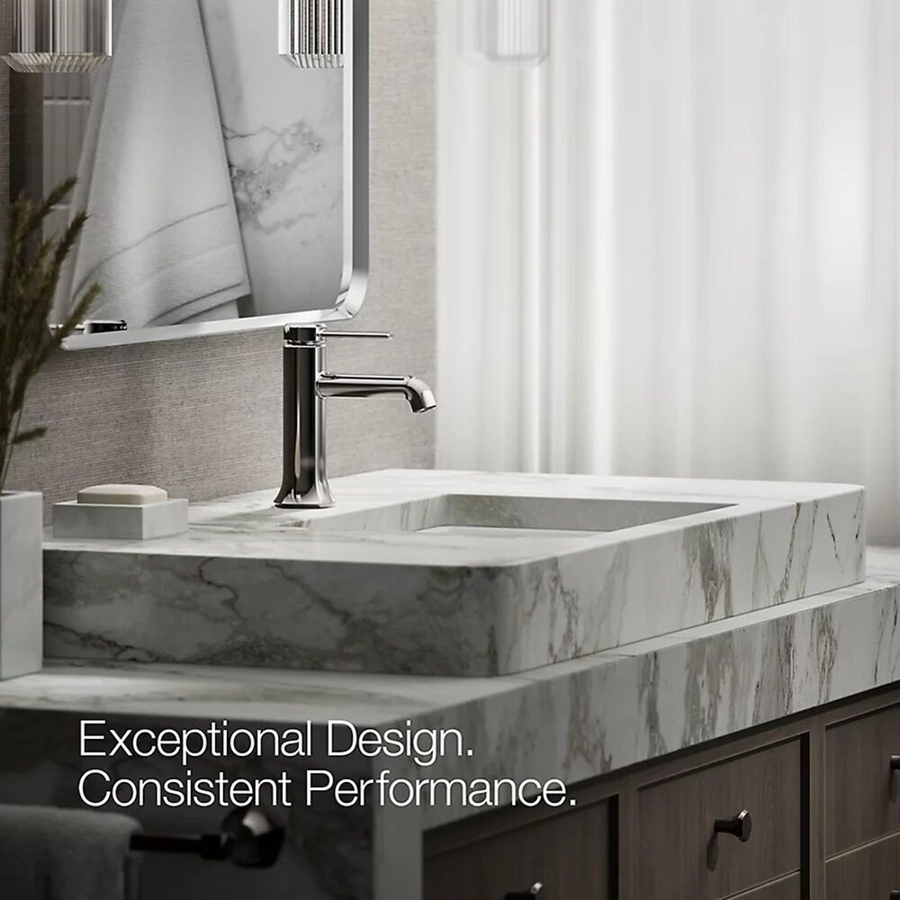 Kohler Occasion Single-Handle Bathroom Sink Faucet in Vibrant Titanium, , large