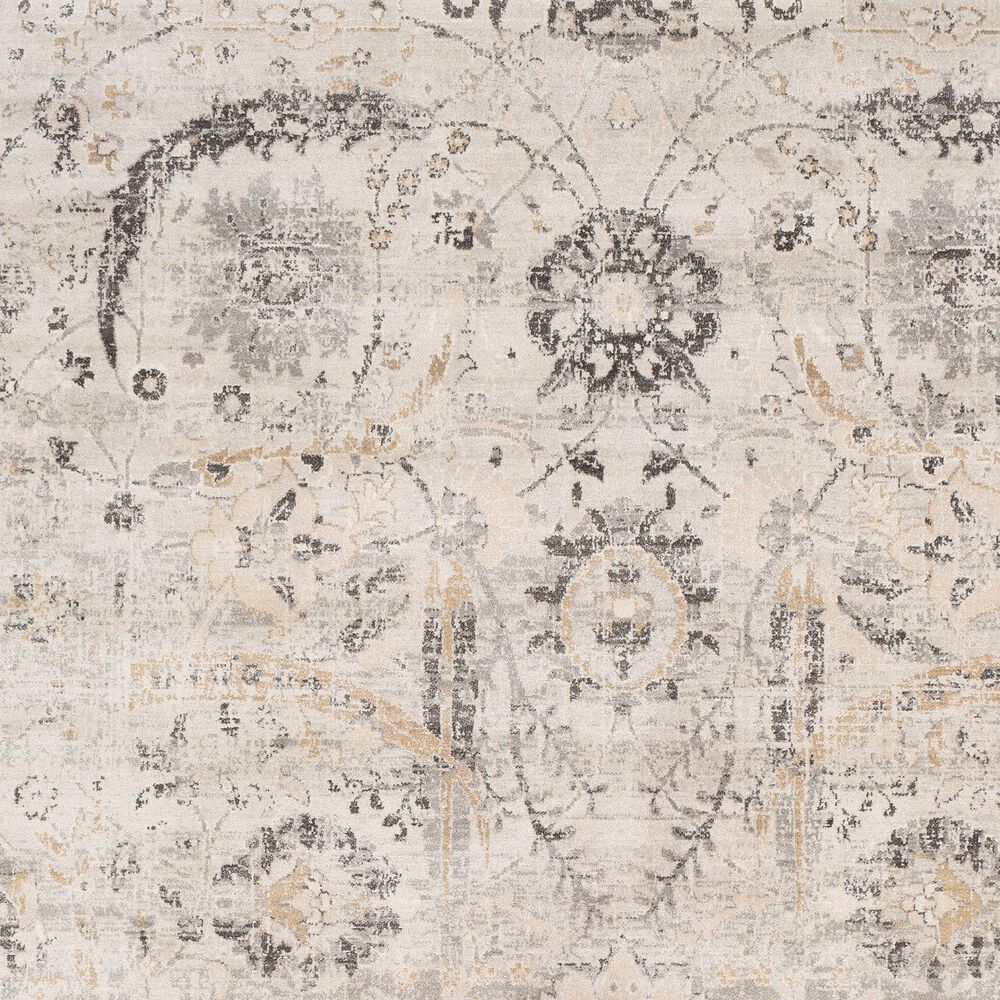 Surya Indigo IGO-2318 6&#39;9&quot; x 9&#39; Gray, Beige and White Area Rug, , large