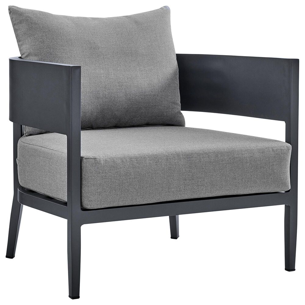 Blue River Argiope 4-Piece Patio Conversation Set in Dark Grey, , large